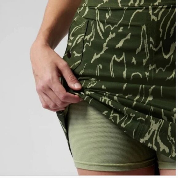 Athleta Green Cargo Skort - Picture 10 of 11